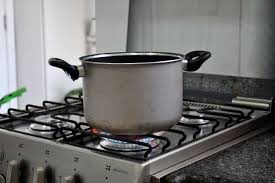 Pot on Stove